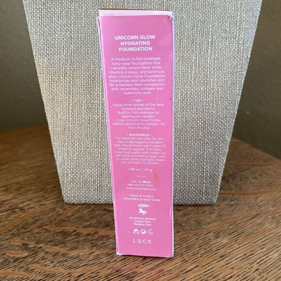 Unicorn Glow Hydrating Foundation Shade: Nutmeg. New in Box (NIB)! - Picture 5 of 9